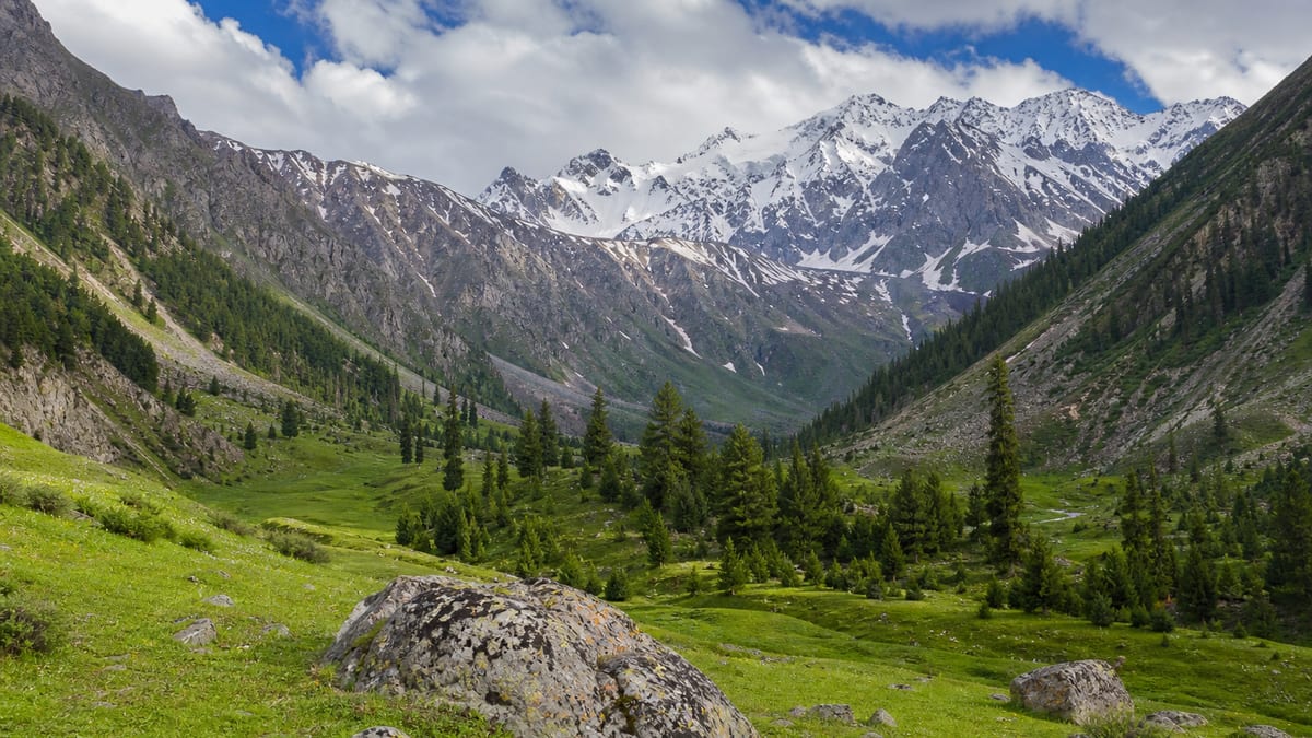 Astore district landscape in Gilgit-Baltistan