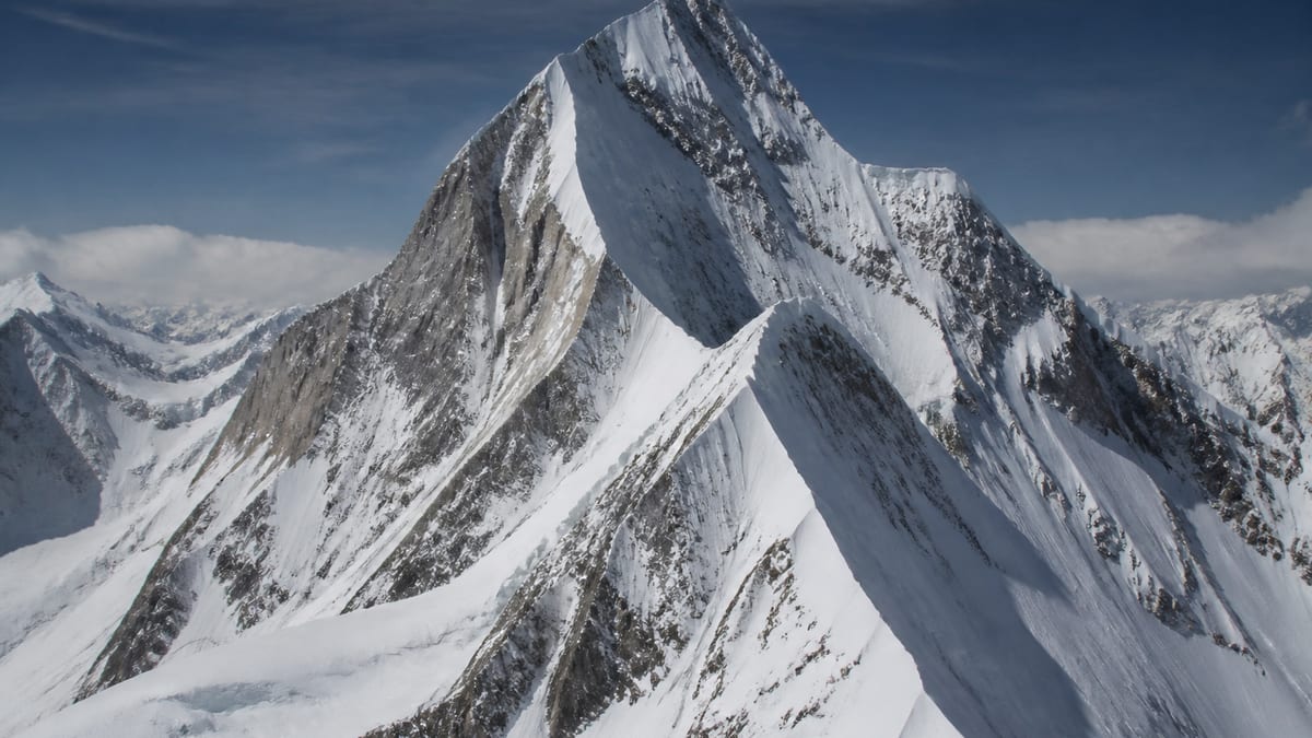 Baltoro Kangri-IV mountain landscape in Gilgit-Baltistan