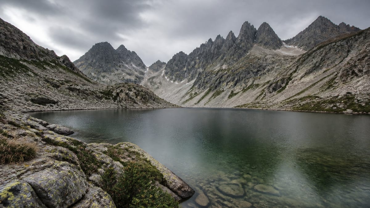 Illustrative place landscape representing Blinkd Lake in Gilgit-Baltistan