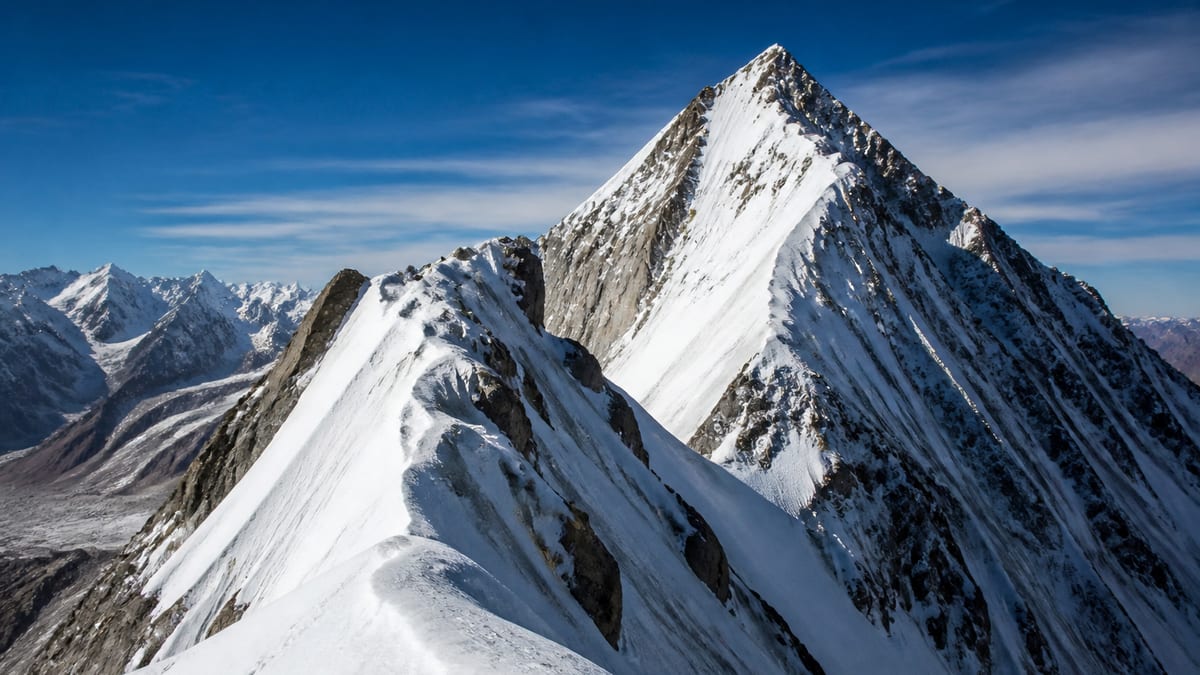 Malubiting- LC mountain landscape in Gilgit-Baltistan